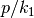 p/k_1